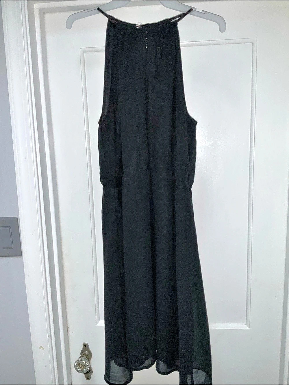 H&Medium Black Maxi Dress Size 12 Like New